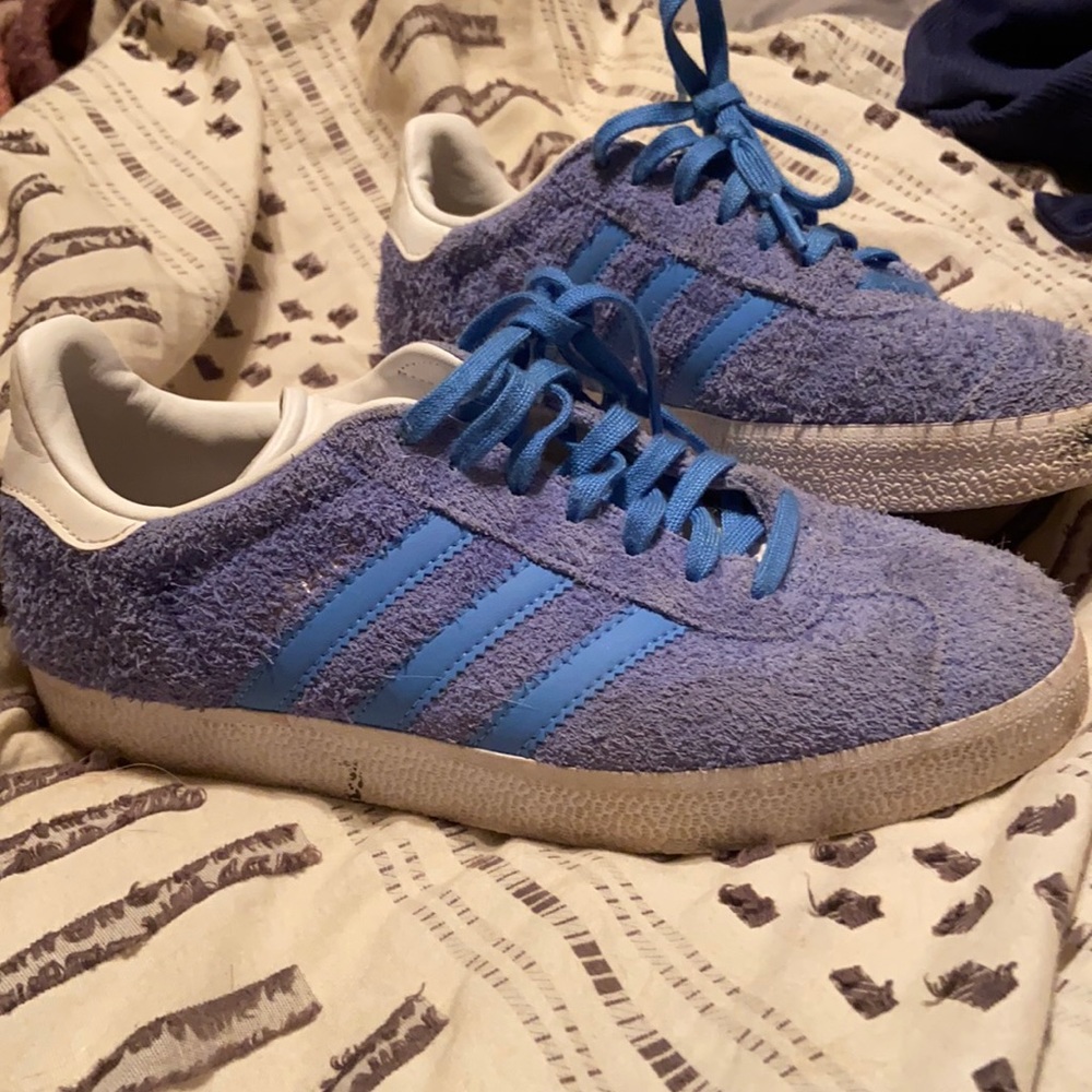 Adidas blue sneakers